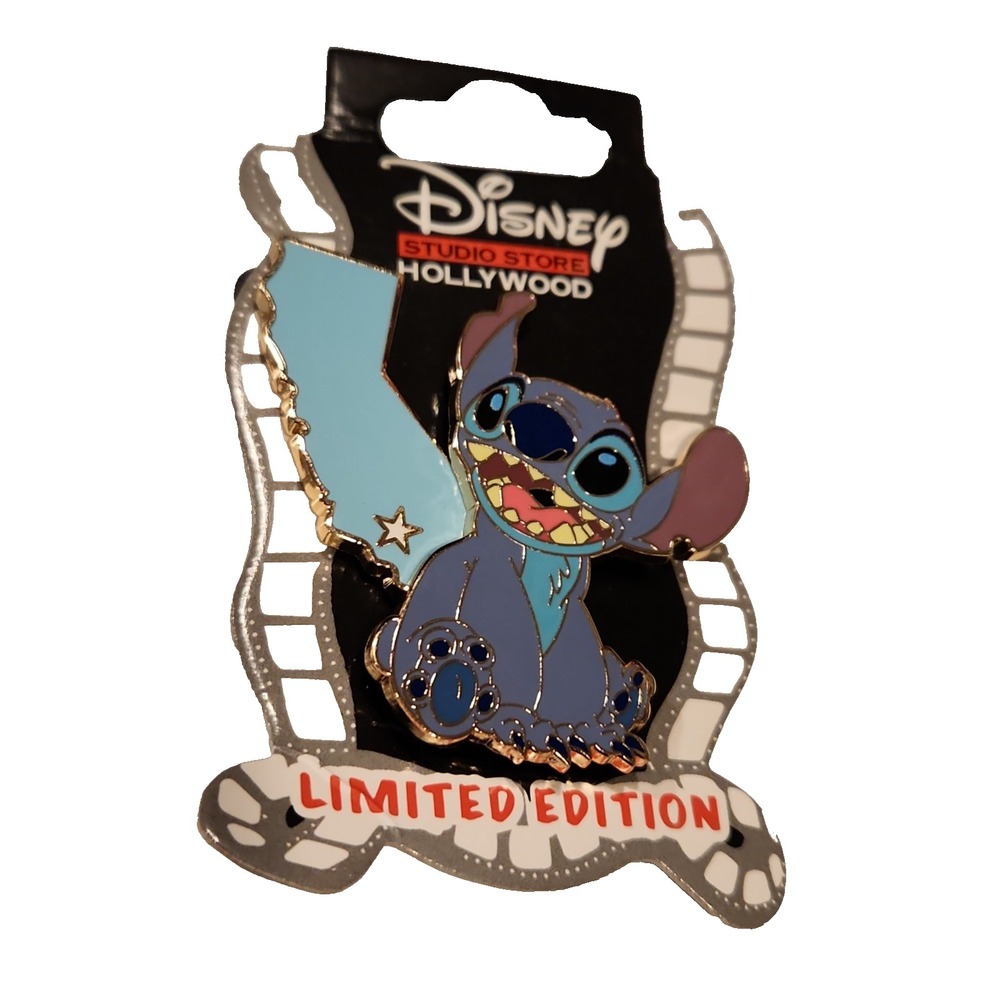 Disney DSSH Stitch California State Destination D23 2025 LE 300 Pin 175870